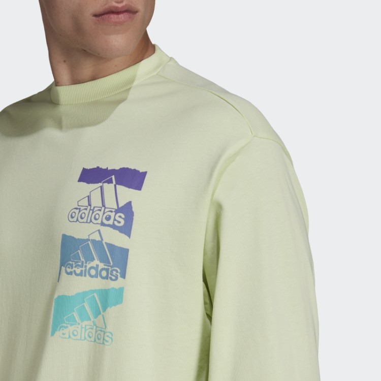 Moletom Adidas Lime Essentials Brandlove (gênero Neutro)