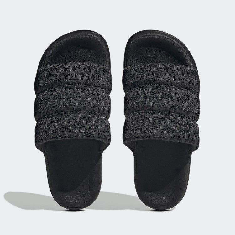 Slides Essenciais Adidas Adilette Pretos