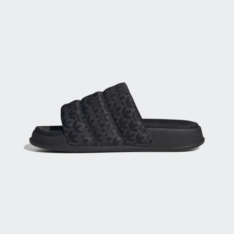Slides Essenciais Adidas Adilette Pretos