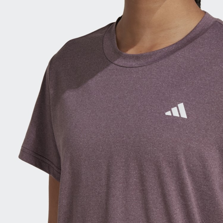 Adidas Marrom Aeroready Feita Para Treinar Camiseta Mínima