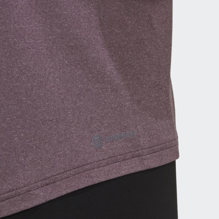 Adidas Marrom Aeroready Feita Para Treinar Camiseta Mínima