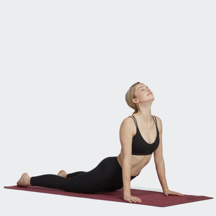 Sutiã Preto Adidas Yoga Studio Luxe Com Suporte Leve