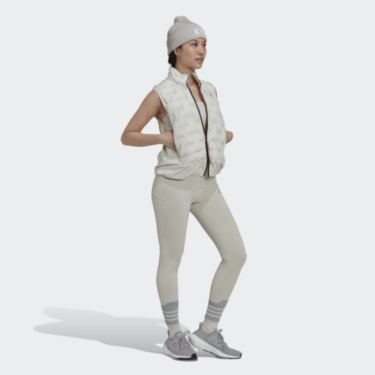 Leggings Longas De Corrida De Inverno Fastimpact Cold.rdy De Alumínio Adidas