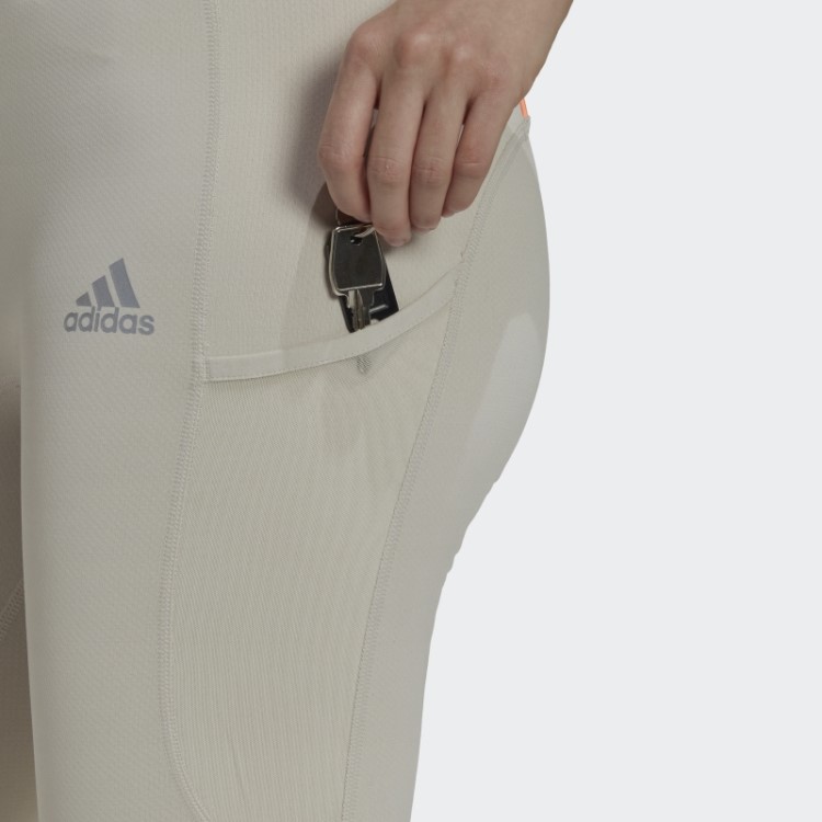 Leggings Longas De Corrida De Inverno Fastimpact Cold.rdy De Alumínio Adidas