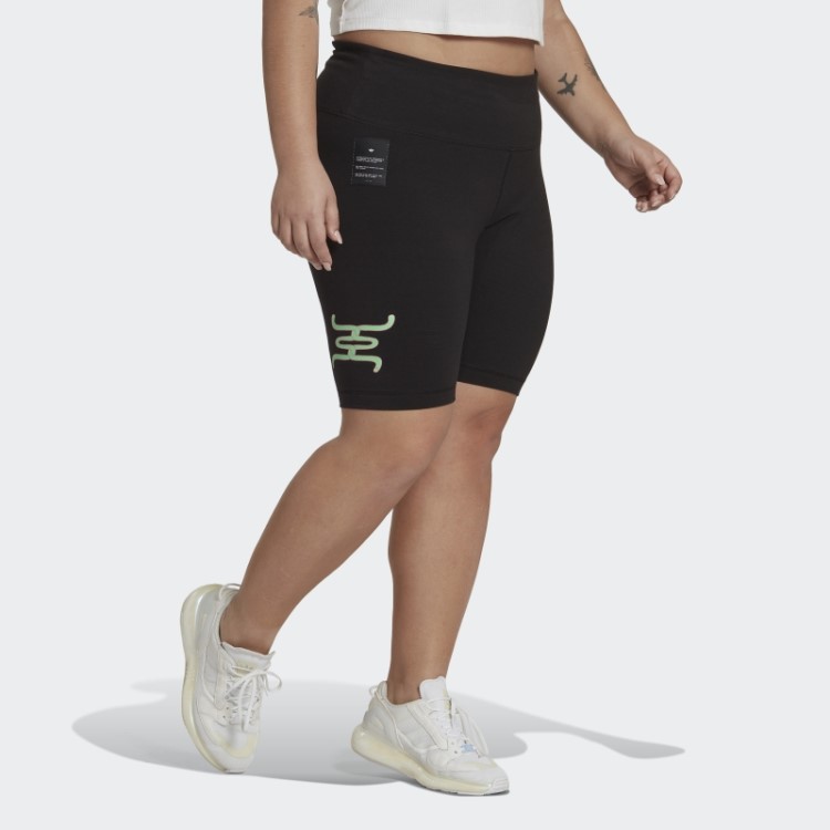 Bermuda Biker Preta (tamanho Grande) Adidas