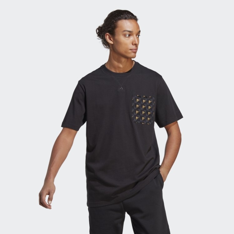 Camiseta Preta Toda Szn X Logomania Adidas