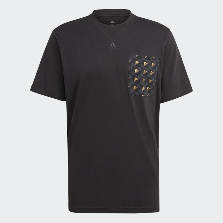 Camiseta Preta Toda Szn X Logomania Adidas