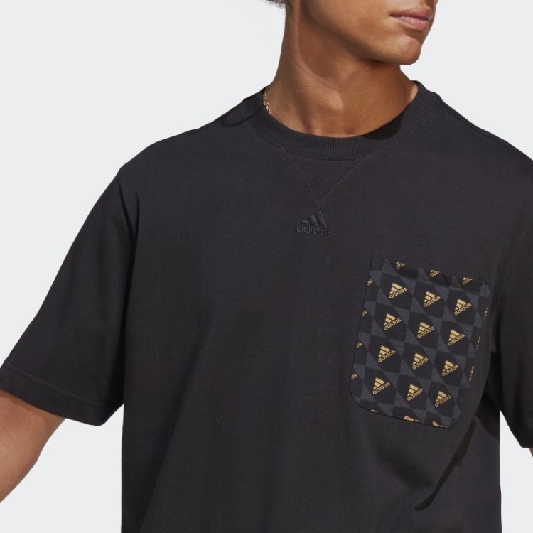 Camiseta Preta Toda Szn X Logomania Adidas