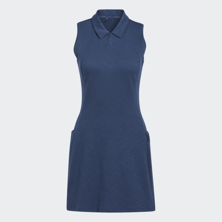 Vestido De Golfe Azul Marinho Adidas
