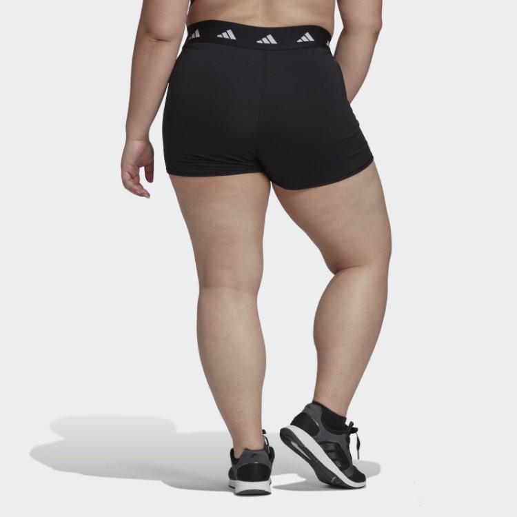 Leggings Curtas Techfit (tamanho Grande) Preto Adidas