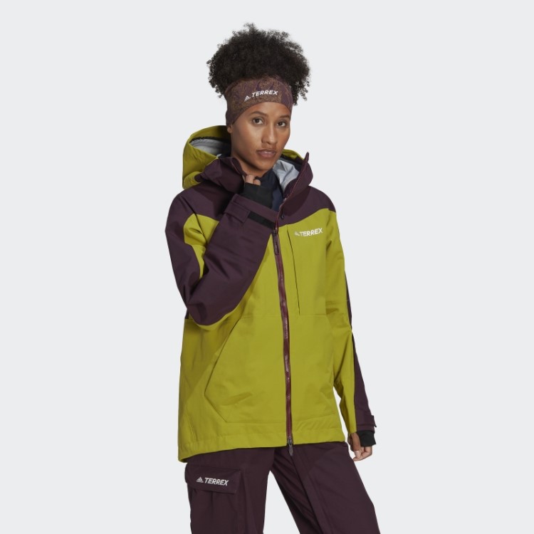 Terrex Jaqueta De Neve De Nylon Pós-consumo De 3 Camadas Adidas Marrom