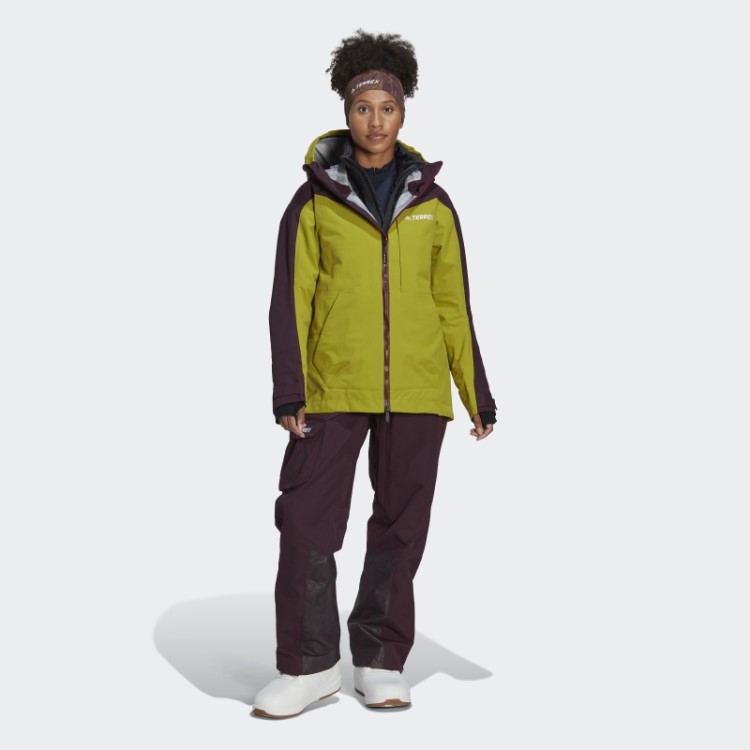 Terrex Jaqueta De Neve De Nylon Pós-consumo De 3 Camadas Adidas Marrom