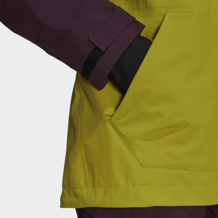 Terrex Jaqueta De Neve De Nylon Pós-consumo De 3 Camadas Adidas Marrom