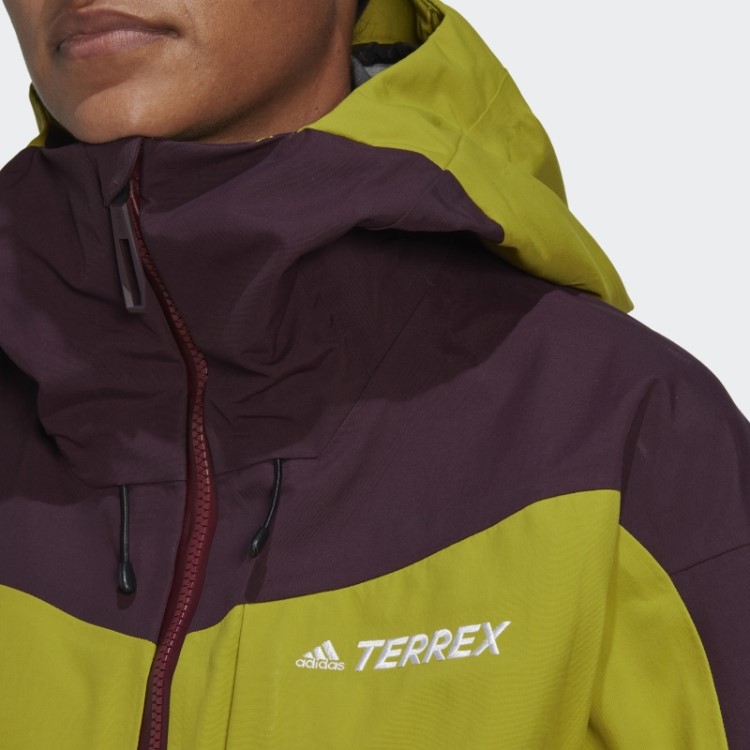 Terrex Jaqueta De Neve De Nylon Pós-consumo De 3 Camadas Adidas Marrom