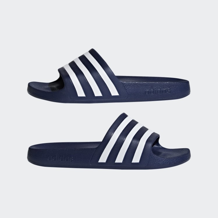 Tênis Aqua Adilette Azul Escuro Da Adidas