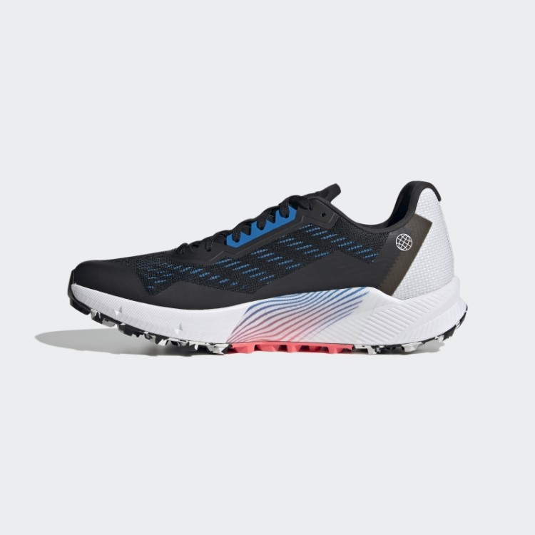 Adidas Terrex Agravic Flow 2 Trail Tênis Blue Rush