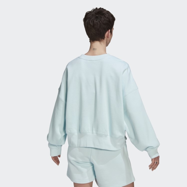 Moletom De Lã Azul Adicolor Essencial Adidas