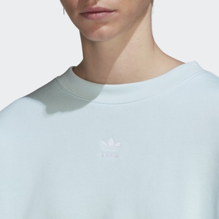 Moletom De Lã Azul Adicolor Essencial Adidas