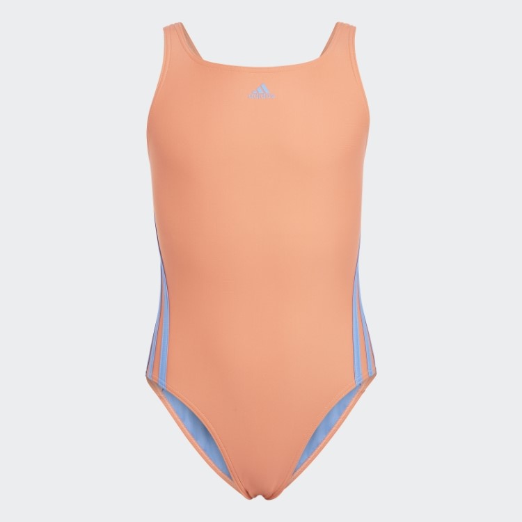 Fato De Banho Adidas Com As 3 Riscas Coral