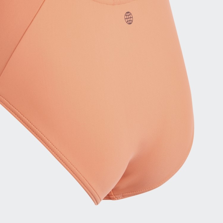 Fato De Banho Adidas Com As 3 Riscas Coral