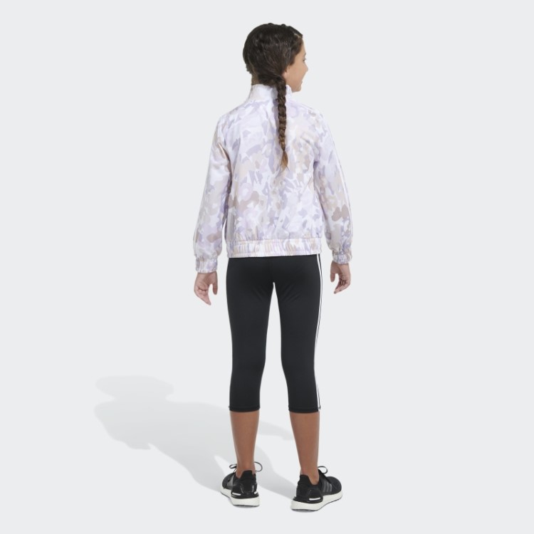 Aop 3s Tricô Jkt Adidas Branco