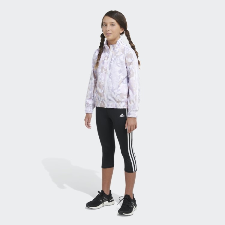 Aop 3s Tricô Jkt Adidas Branco