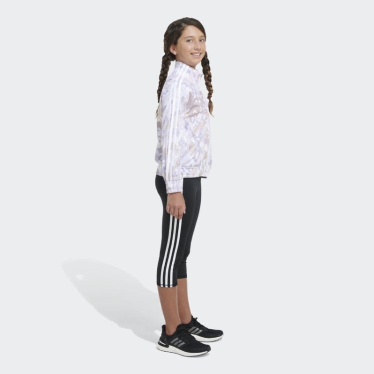 Aop 3s Tricô Jkt Adidas Branco