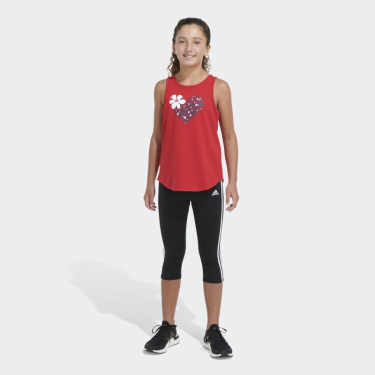 Regata Com Bainha Curva Escarlate Mel Adidas