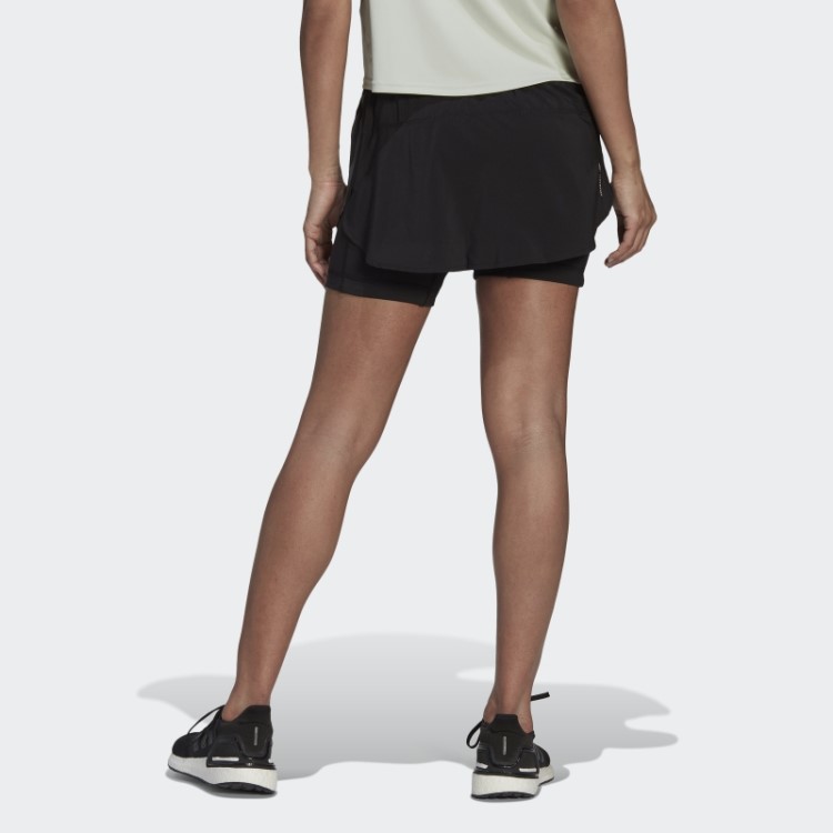 Saia De Corrida Com As 3 Riscas Preta Run Icons Da Adidas