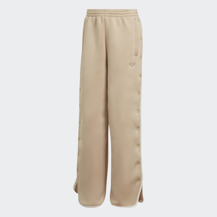 Calça Espaçadora Bege Com Detalhes De Amarração Adidas