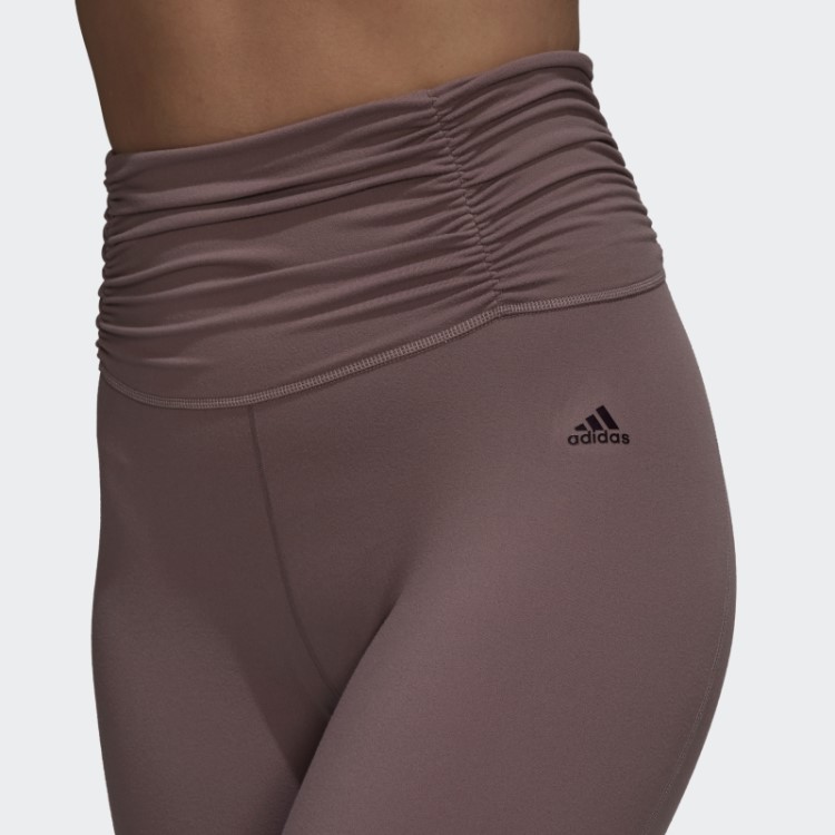 Estúdio De Ioga Roxo Reuniu Leggings 7/8 Adidas