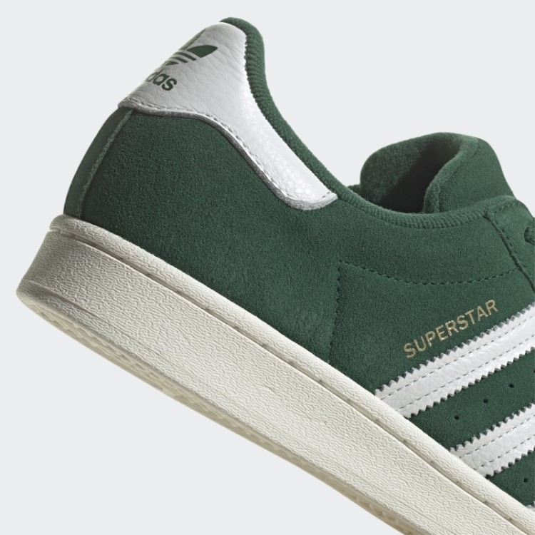 Sapatos Verdes Adidas Superstar Elegantes
