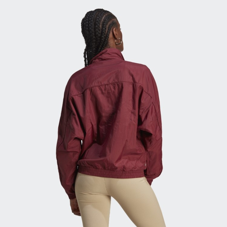 Top Vermelho Premium Essencial De Nylon Adidas