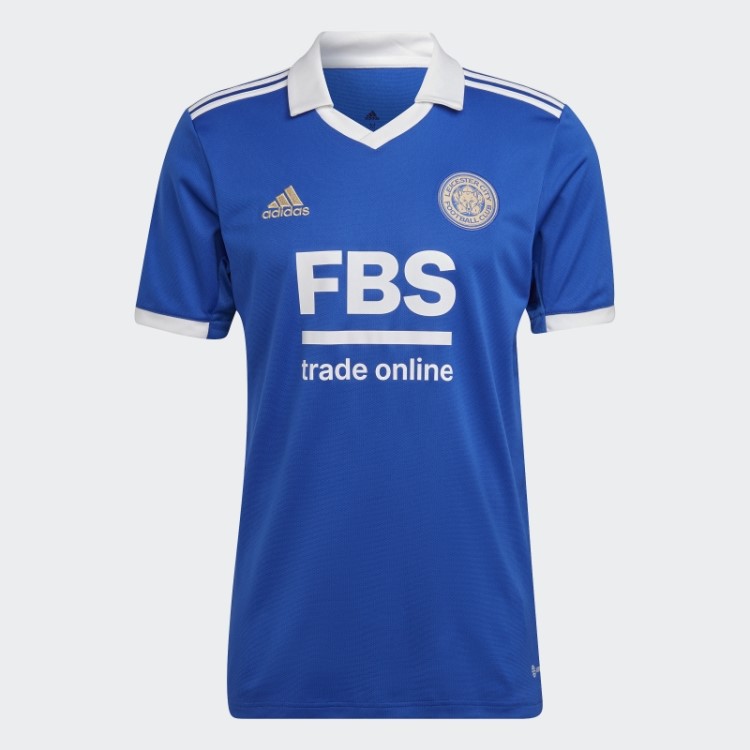 Camisa Principal Do Leicester City Fc 22/23 Adidas Bold Azul