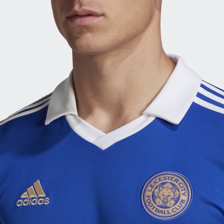 Camisa Principal Do Leicester City Fc 22/23 Adidas Bold Azul