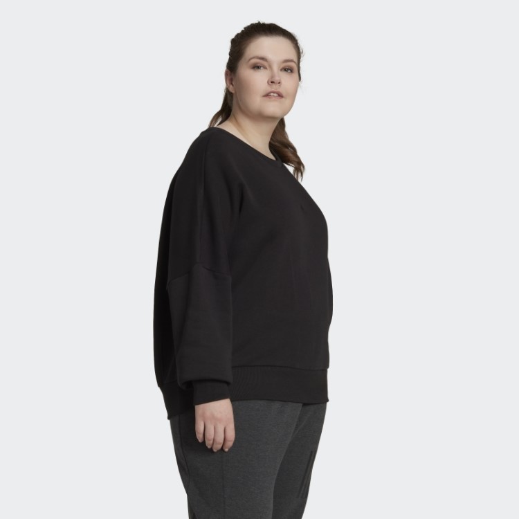 Moletom De Lã Adidas Preto All Szn (tamanho Grande)