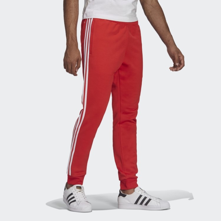 Calça Vermelha Adicolor Classics Primeblue Sst Adidas