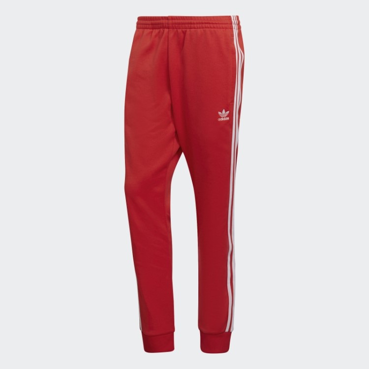 Calça Vermelha Adicolor Classics Primeblue Sst Adidas