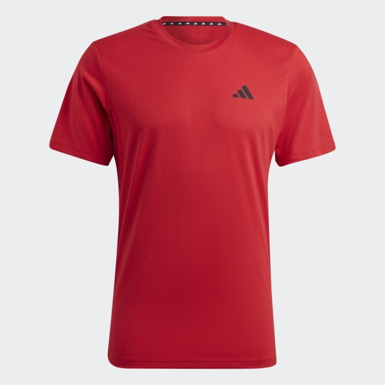 Camiseta De Treino Escarlate Adidas Train Essentials Feelready