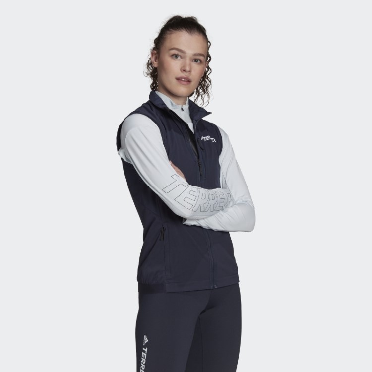 Adidas Ink Terrex Xperior Colete Soft Shell Para Esqui Cross-country