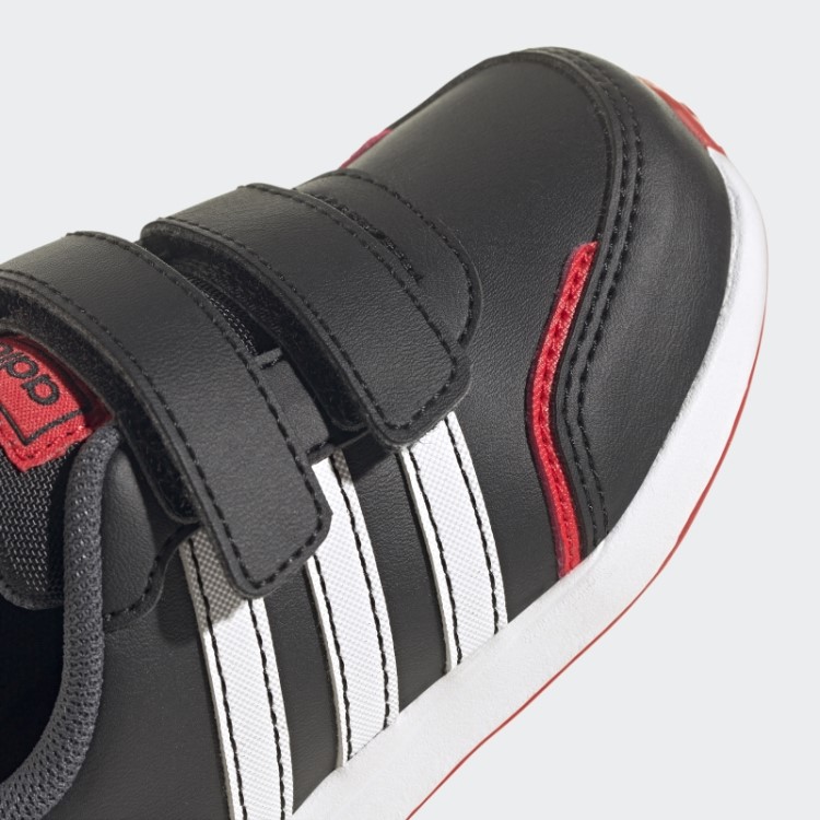 Adidas Vermelho Vs Switch 3 Estilo De Vida Tênis De Corrida Com Alça De Gancho E Laço Moda