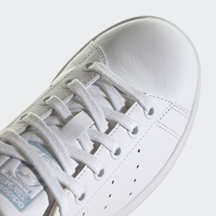 Elegantes Sapatos Azuis Adidas Stan Smith