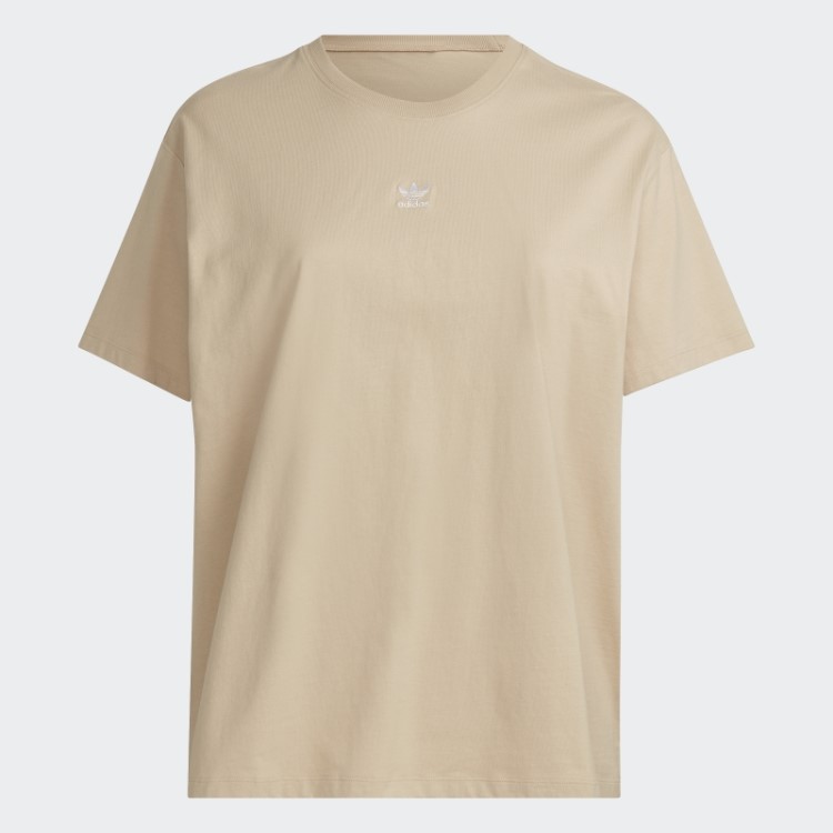 Camiseta Adidas (plus Size) Bege