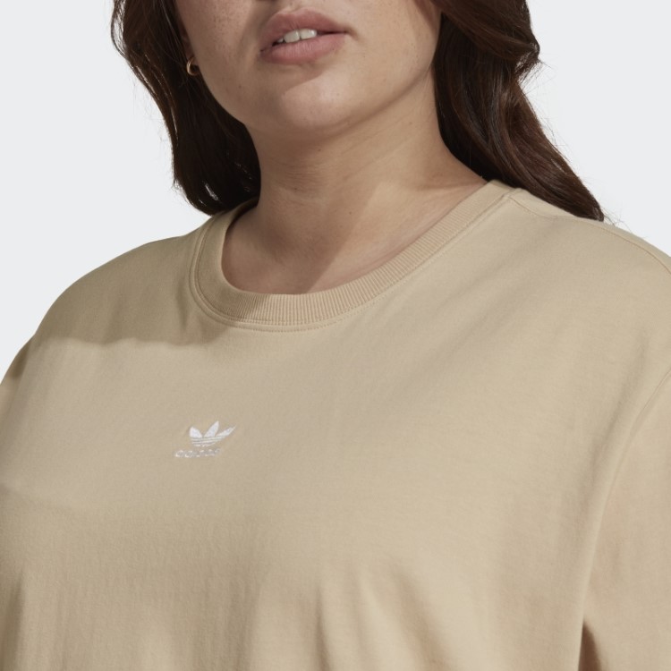 Camiseta Adidas (plus Size) Bege