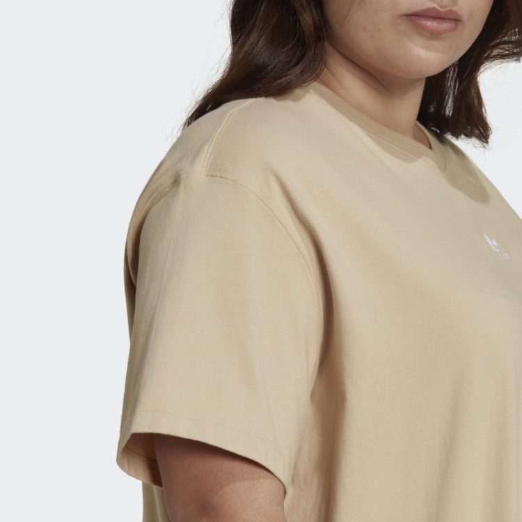 Camiseta Adidas (plus Size) Bege