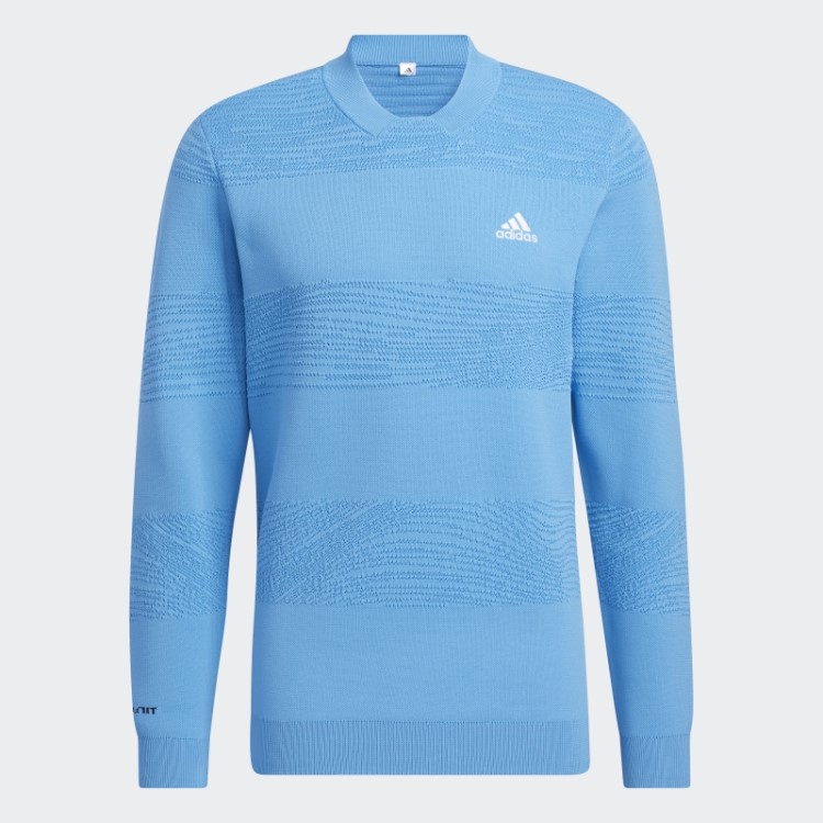 Moletom Gola Careca Azul Adidas Made To Be Remade