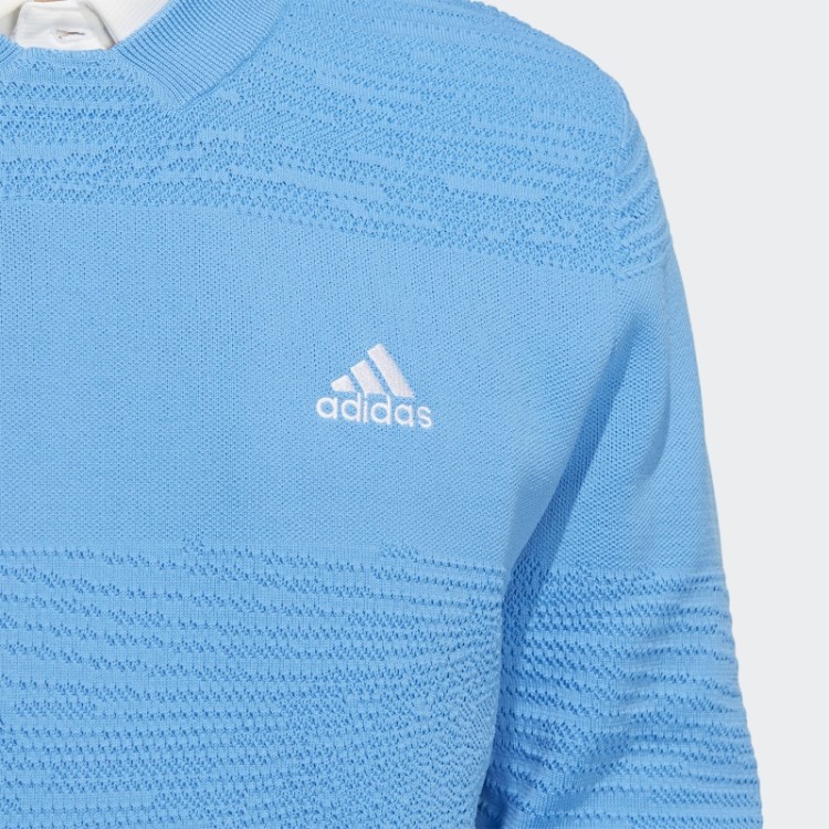 Moletom Gola Careca Azul Adidas Made To Be Remade