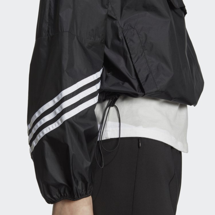 Anoraque Com Capuz Preto Adidas Wind.rdy