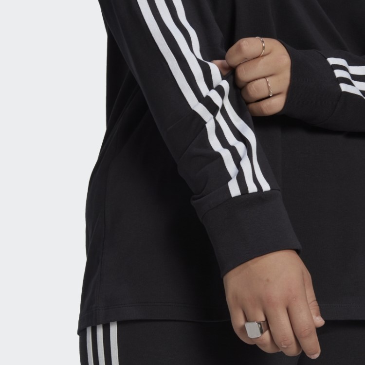 Top De Manga Comprida Adidas Adicolor Classics Preto (tamanho Grande)