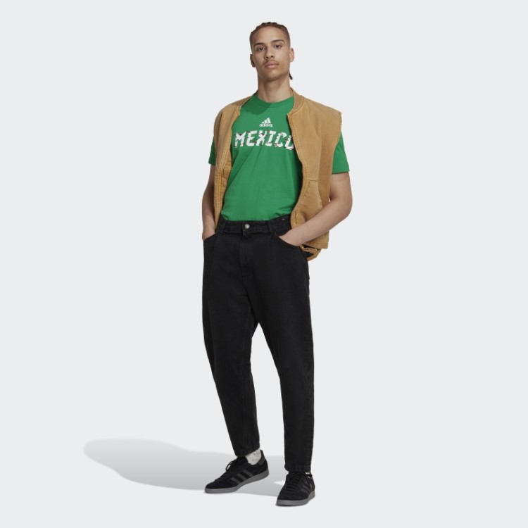Camiseta Adidas Verde Copa Do Mundo 2022 México